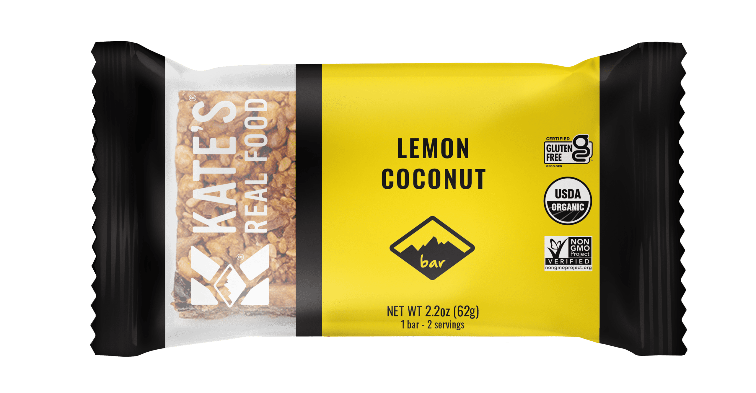 Kate's Real Food lemon coconut bar