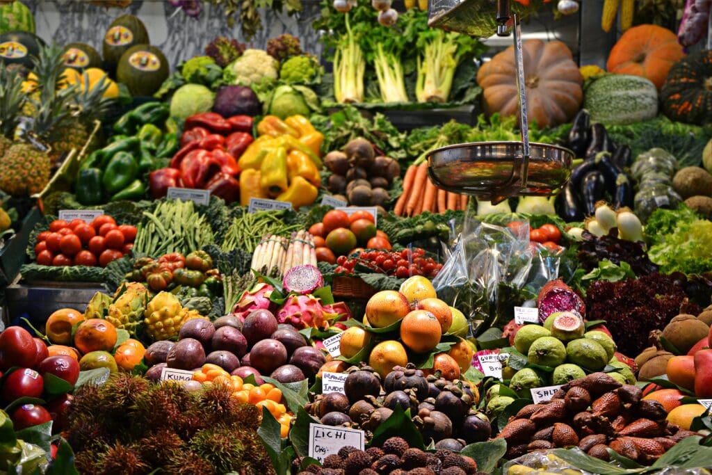 Fresh vegetables as healthy eating resolutions for 2024