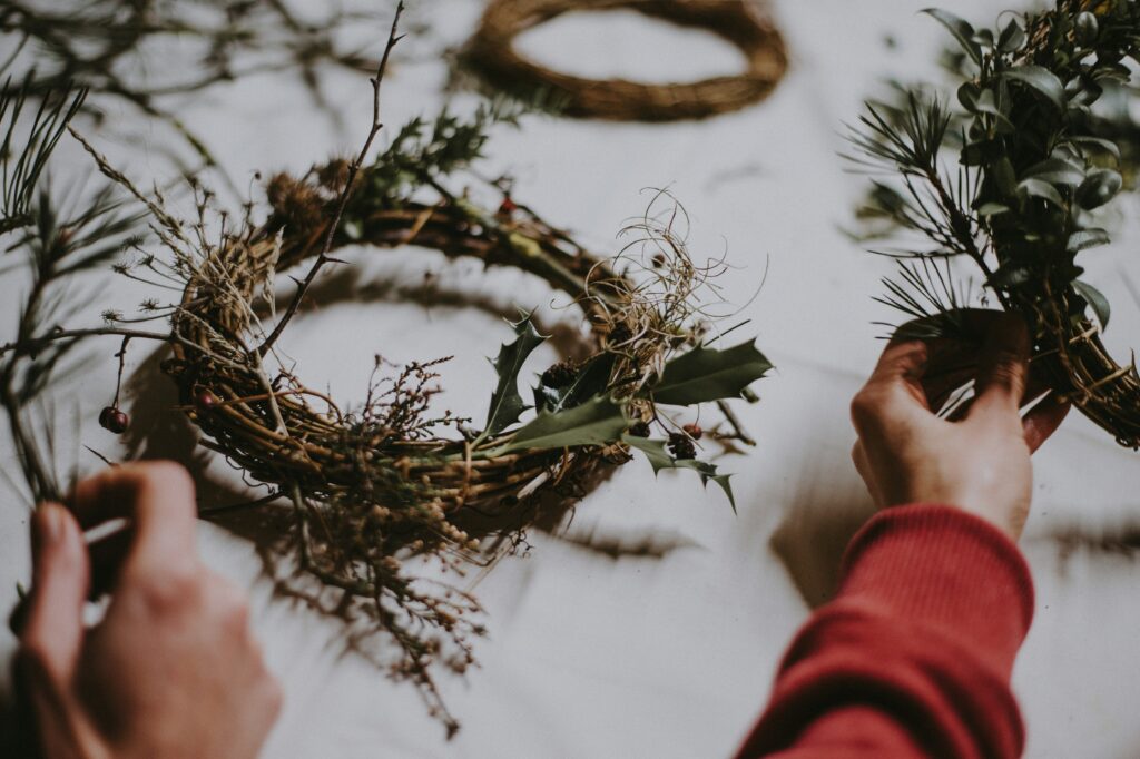 DIY wreath