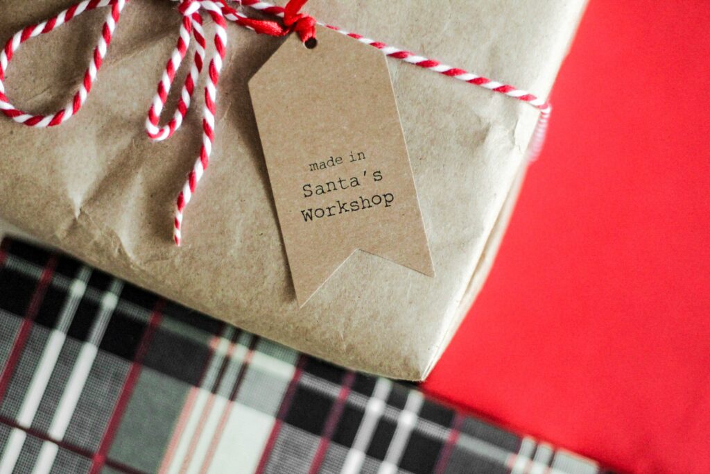 DIY gift tags