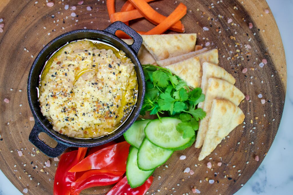 hummus plate